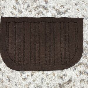 Brown Textured Area Rug